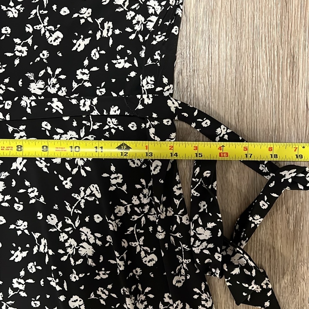 Eliza J Faux Wrap Floral Midi Dress - Picture 9 of 12